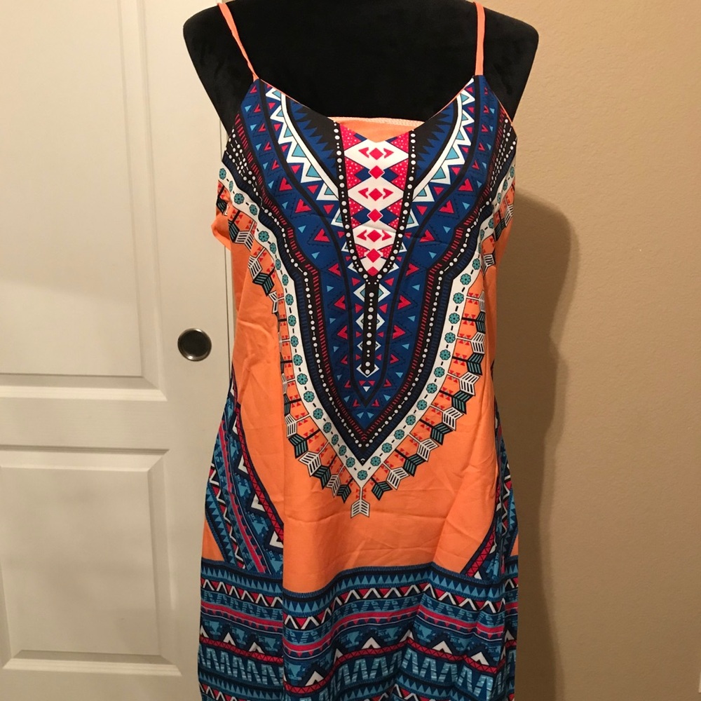 Aztec Tank Dress
